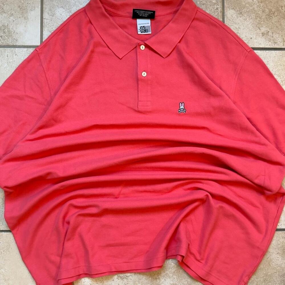 Psycho Bunny Short Sleeve Polo Shirt - Size 3XLT
